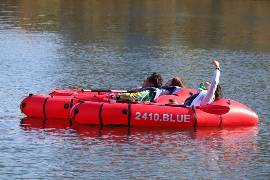 Scenes during the Packrafting Experience